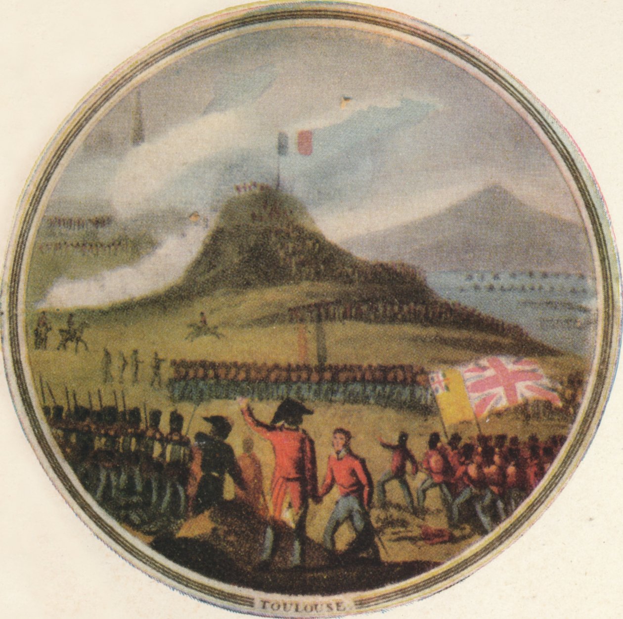 टूलूज़ की लड़ाई, 1815, 1910 द्वारा एडवर्ड ओरमे
