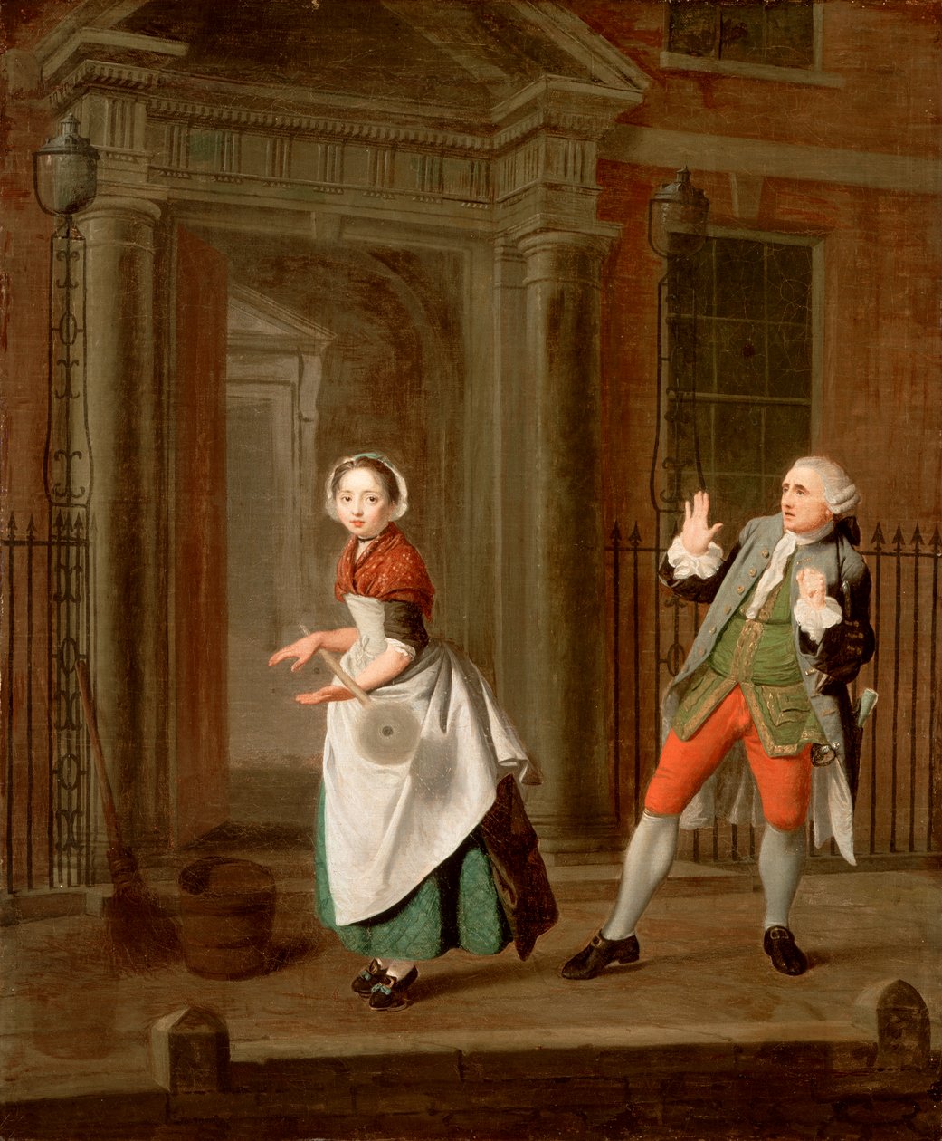ए सिटी शावर, c1764 द्वारा एडवर्ड पेनी