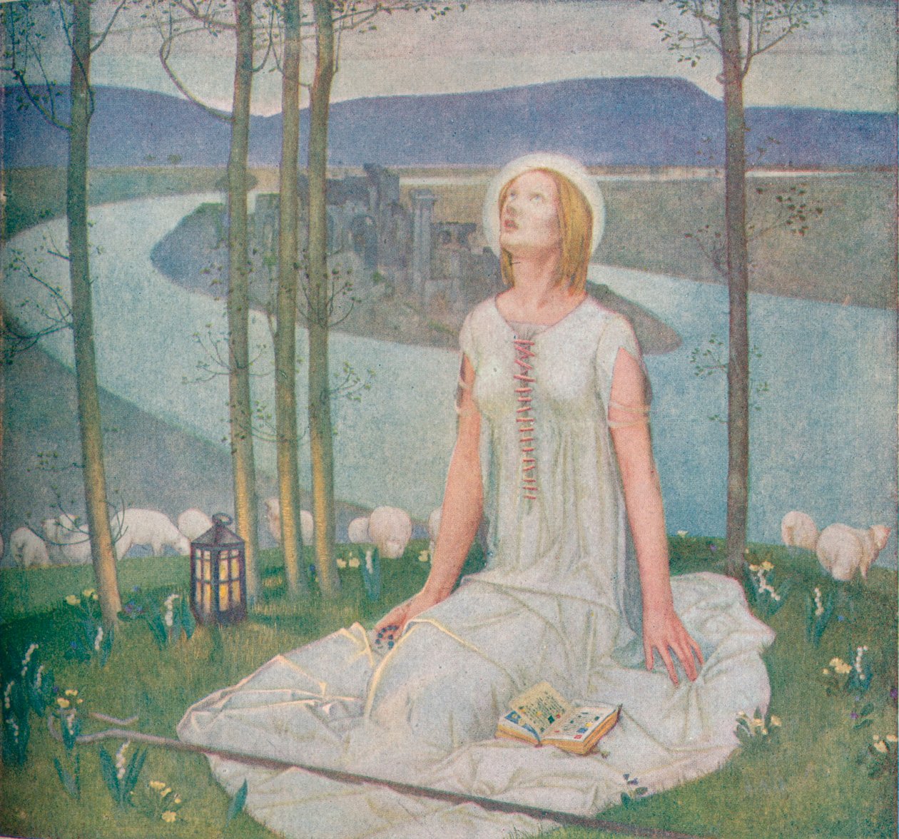 जीन डे DArc से लेफांस, c1918, 1919 द्वारा एडवर्ड रेजिनाल्ड फ्रैम्पटन