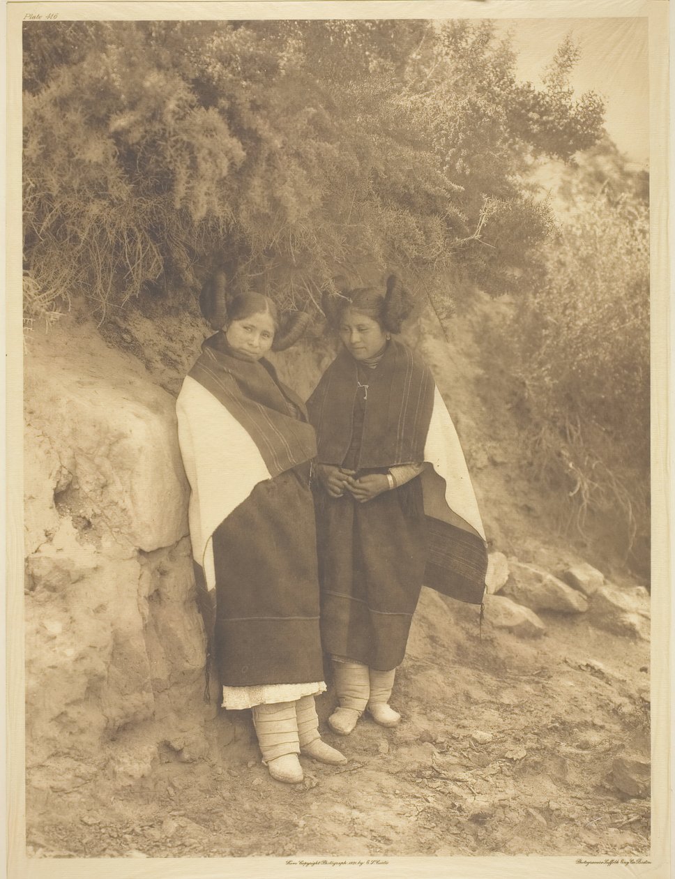 कोशिश करने की जगह पर, 1921। द्वारा एडवर्ड शेरिफ कर्टिस