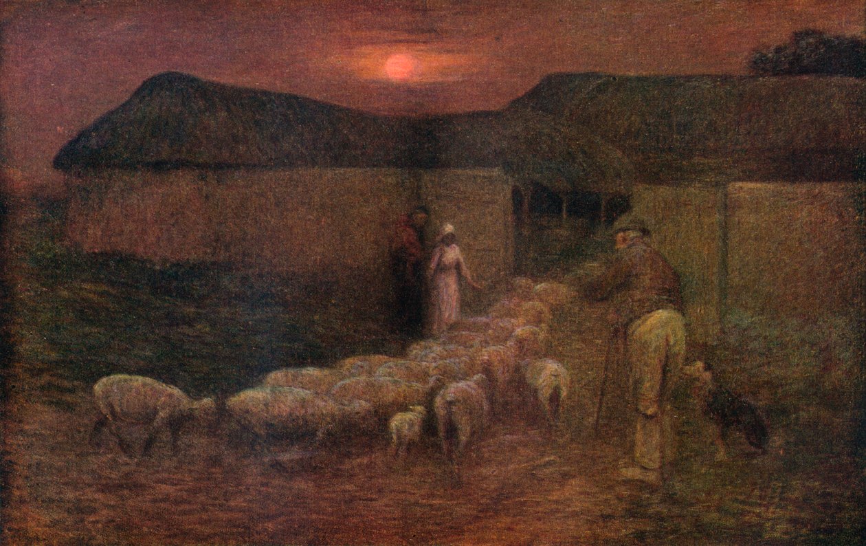 फोल्डिंग टाइम, c1900, 1918 द्वारा विलियम एडवर्ड स्टॉट
