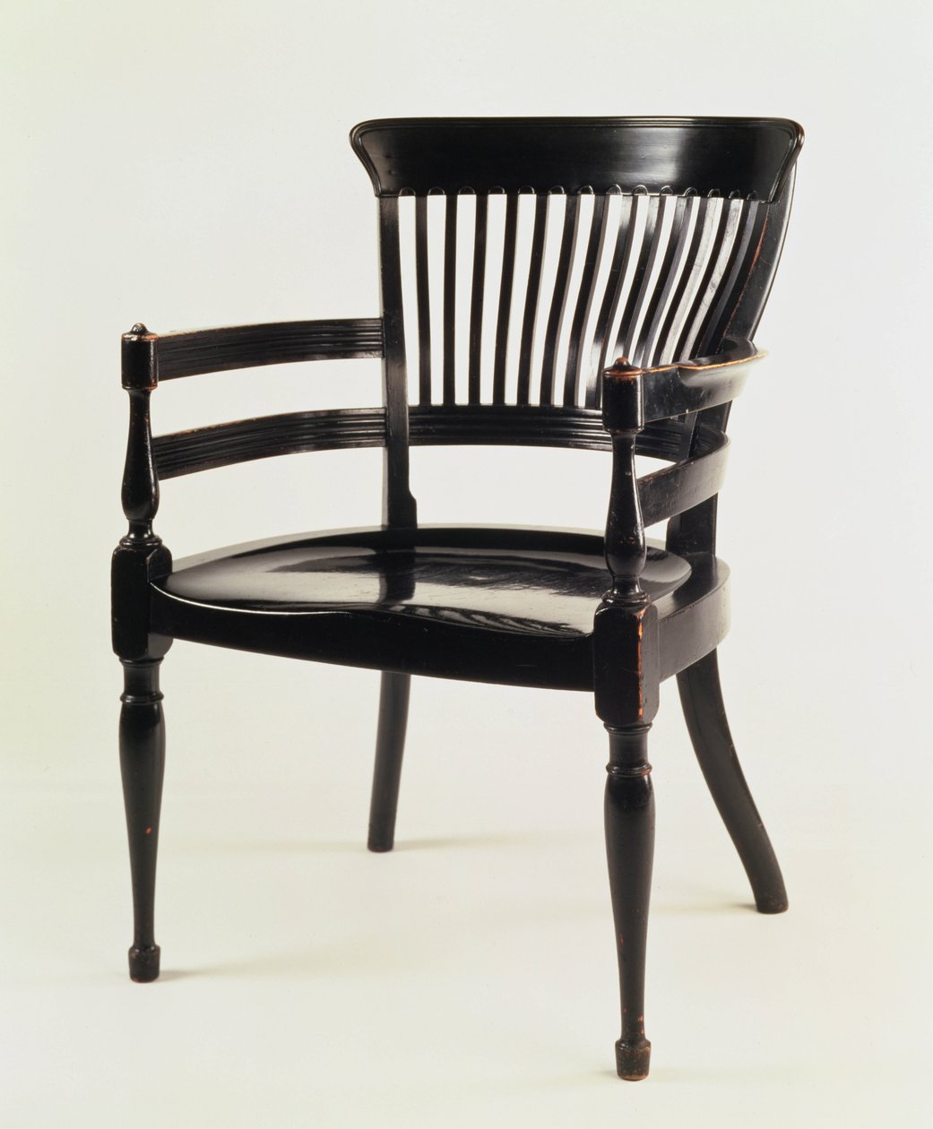 जेम्स पेडल द्वारा निर्मित आर्मचेयर, c.1880 (ईबोनाइज्ड वुड) द्वारा एडवर्ड विलियम गॉडविन