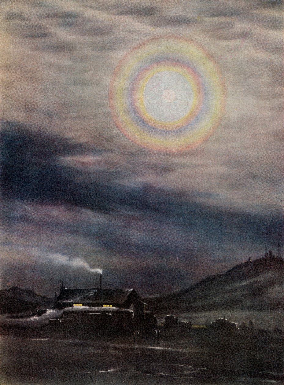 लूनर क्राउन, 1911, 1913। द्वारा चार्ल्स एडवर्ड विल्सन