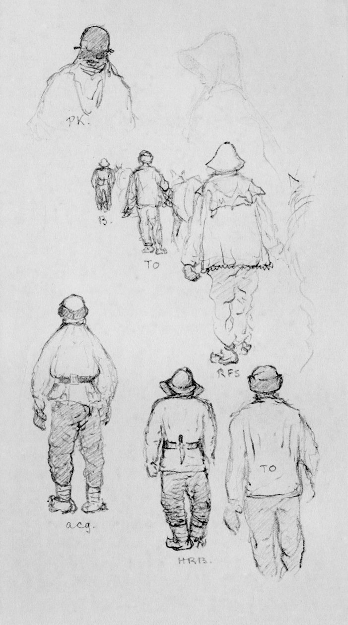 पोल टू द वे पर, c1911, 1913 द्वारा चार्ल्स एडवर्ड विल्सन
