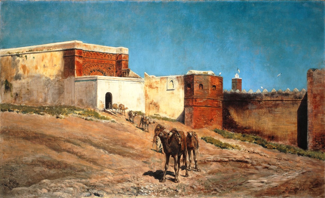 कारवां प्रस्थान, 1879 द्वारा एडविन लॉर्ड वीक्स