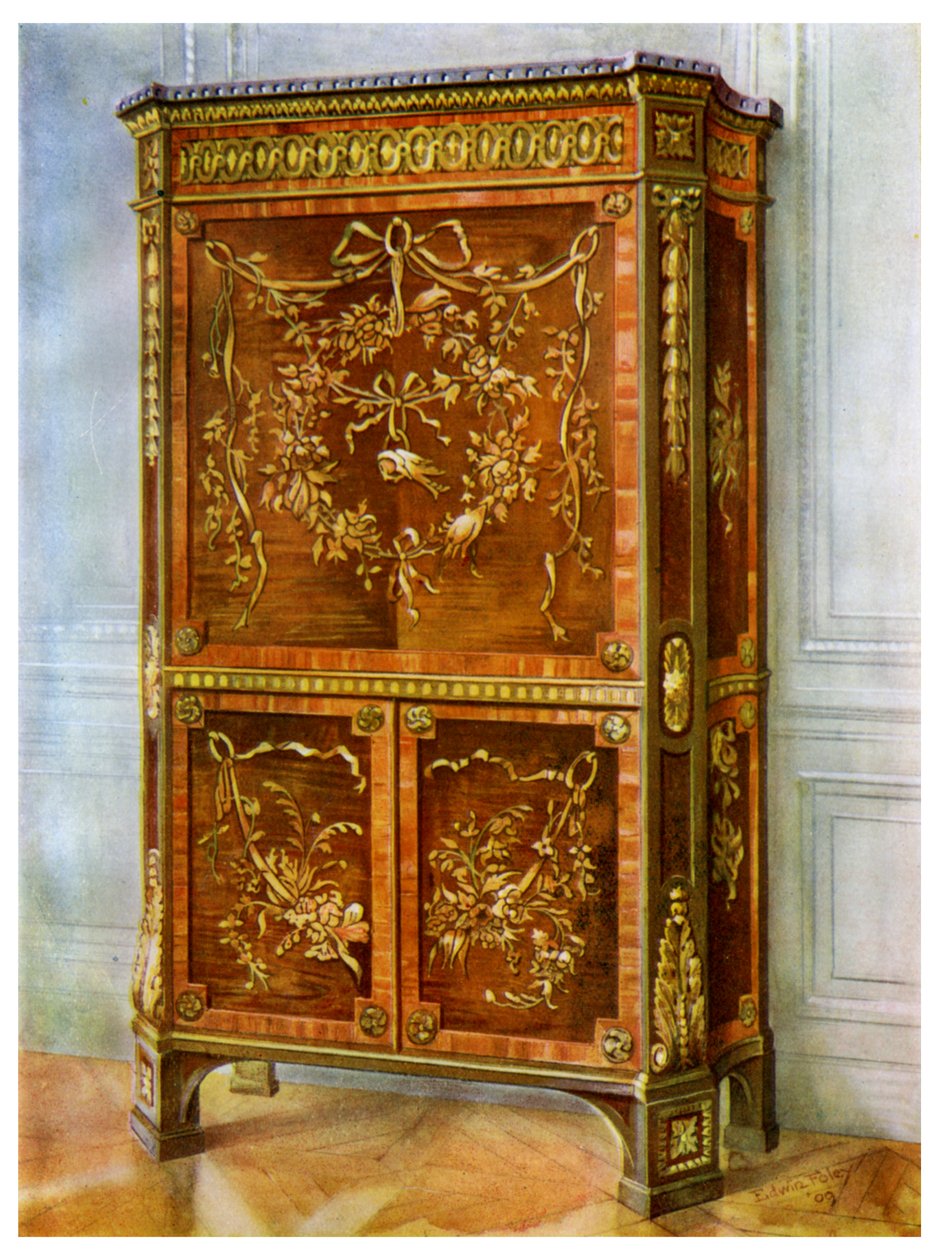 Inlaid ormolu ने सचिवालय, फ्रेंच, 1911-1912 में मुहिम शुरू की। द्वारा एडविन फोली