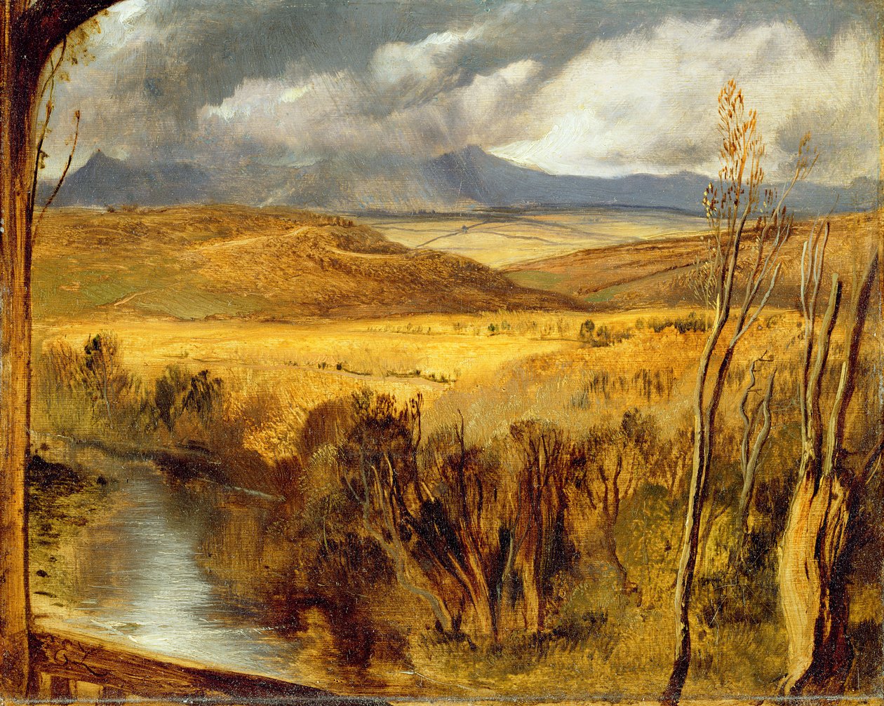 ए हाइलैंड लैंडस्केप, c.1825-35 द्वारा एडविन लैंडसीर