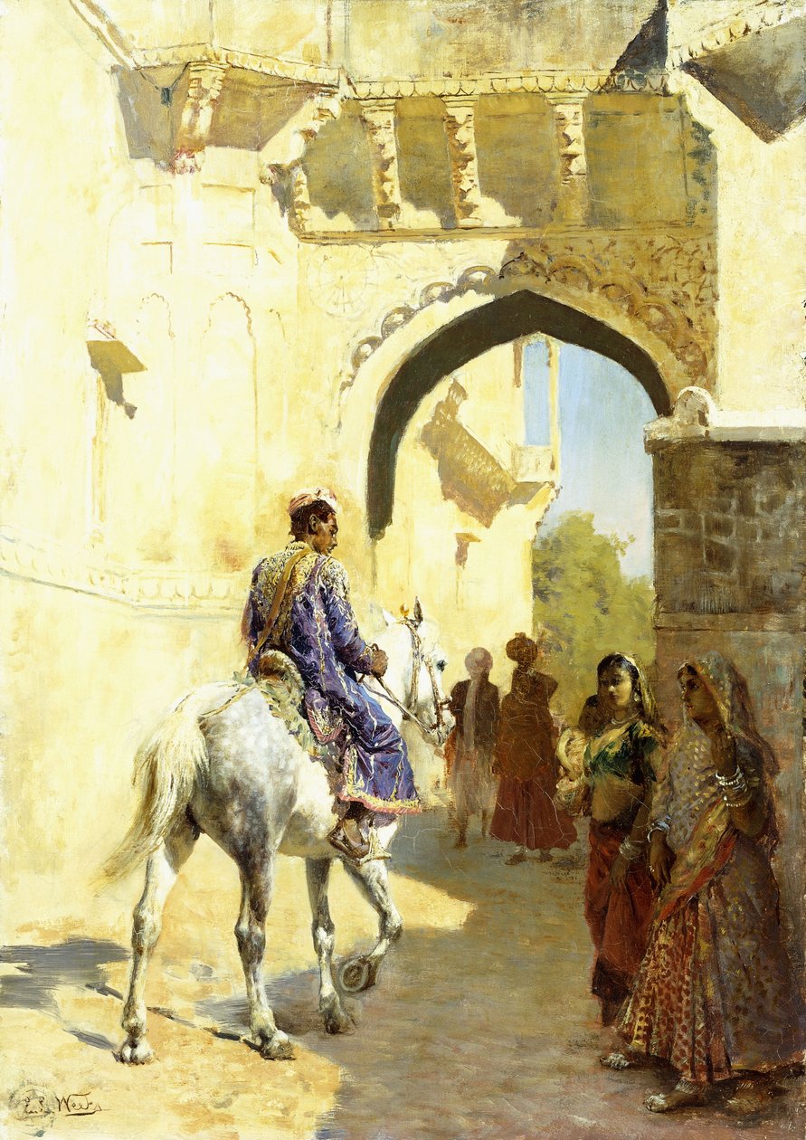 एक अरब दृश्य, 1884-89 द्वारा एडविन लॉर्ड वीक्स