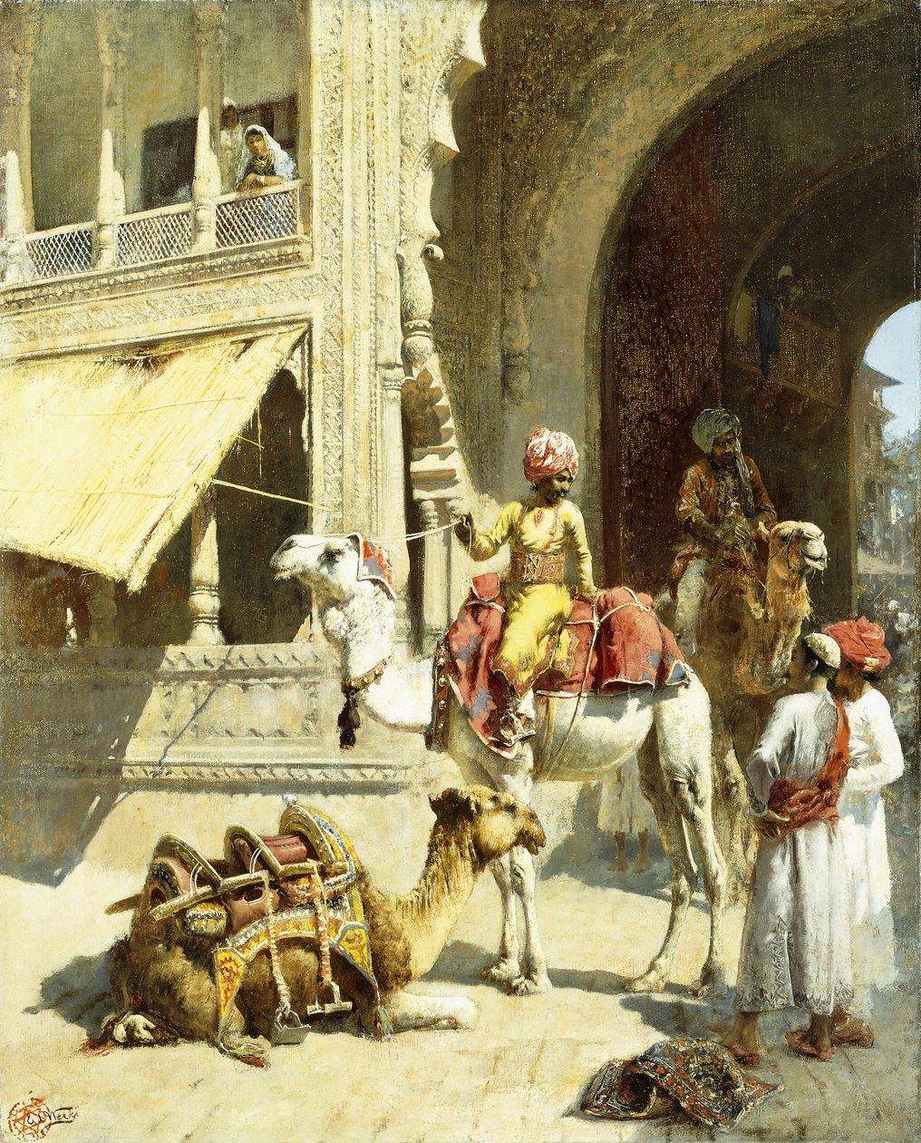 इंडियन सीन, 1884-89 द्वारा एडविन लॉर्ड वीक्स