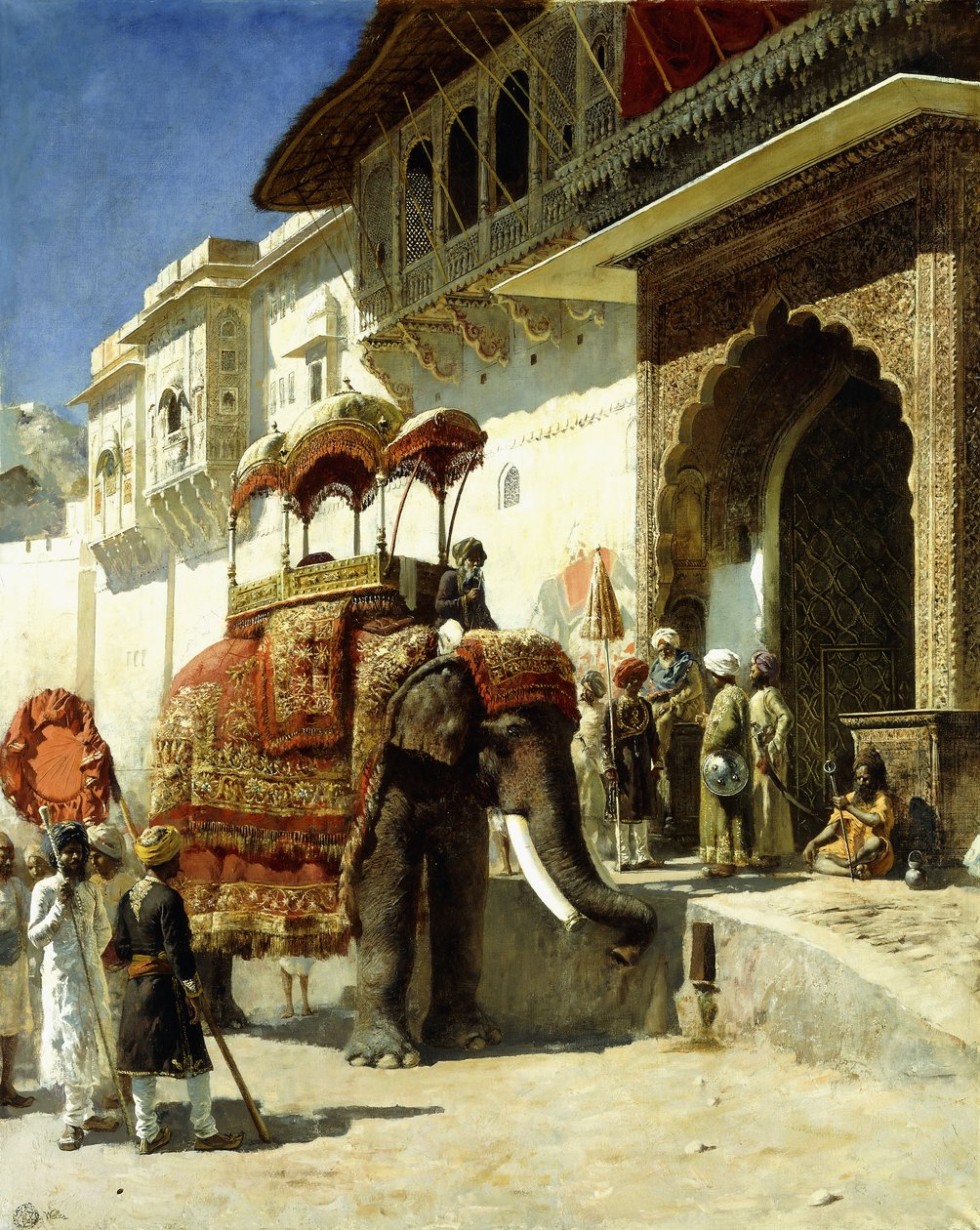 द राजह फेवरेट, 1884-89 द्वारा एडविन लॉर्ड वीक्स
