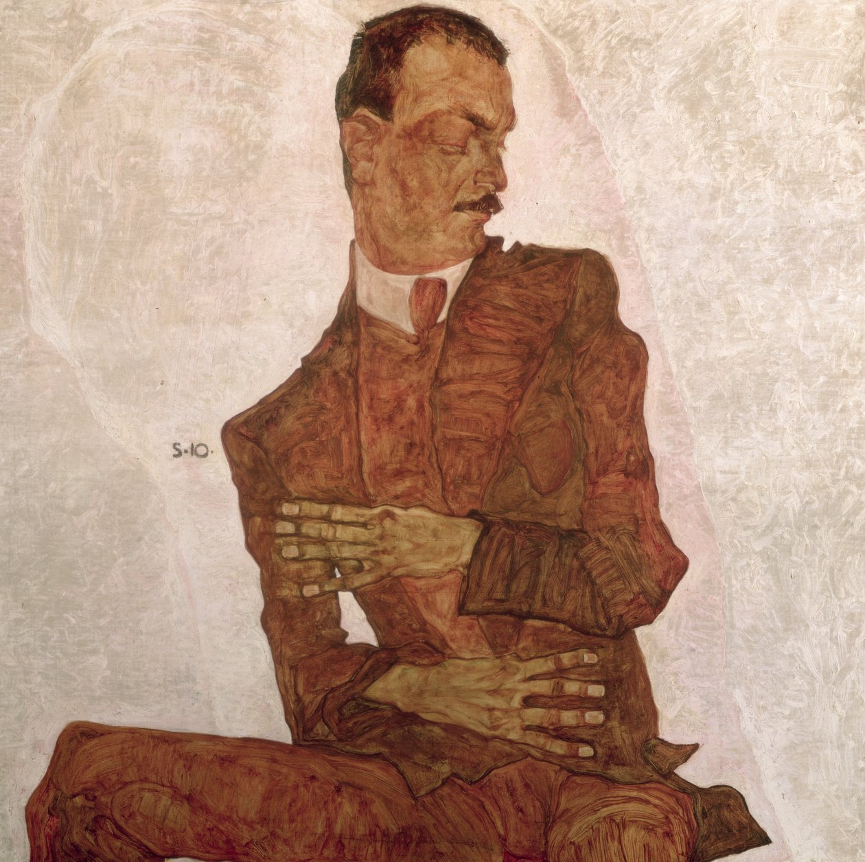 आर्थर रेज़लर, 1910 द्वारा इगोन शीले