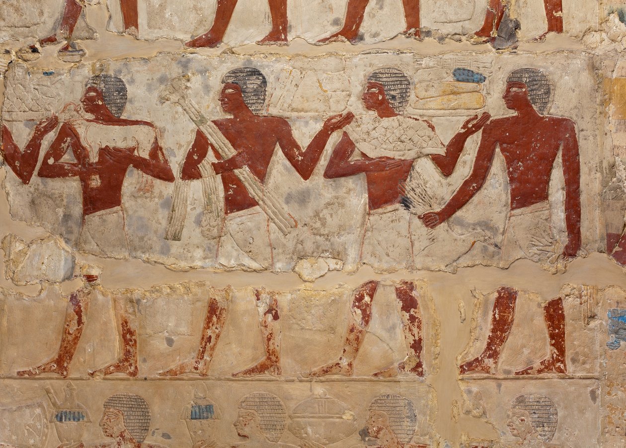 पर्नाब का मस्तबा मकबरा (c.2381-2323 ईसा पूर्व) द्वारा मिस्र का 5 वां राजवंश