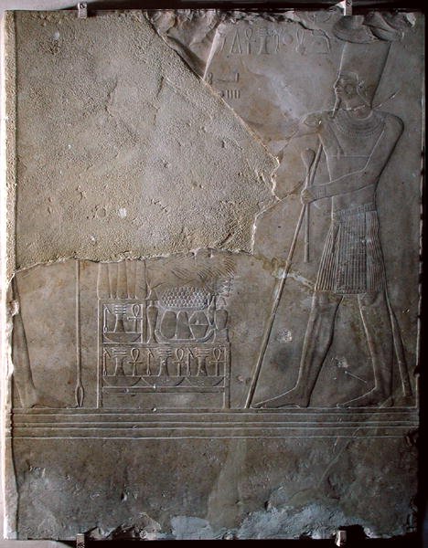 राहत Mentuhotep III (c.2004-c.1992 ईसा पूर्व) का चित्रण प्रसाद, मध्य साम्राज्य, c.1982-1970 ईसा पूर्व (चूना पत्थर) को समर्पित करता है द्वारा मिस्र का 11 वां राजवंश