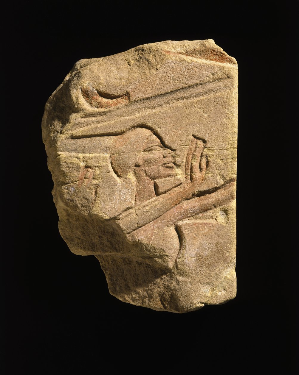 करनक, मिस्र, अमरना पीरियड, न्यू किंगडम, c.1353-1336 ईसा पूर्व (सैंडस्टोन) से, नौसिखिए द्वारा मिस्र का 18वां राजवंश Dy