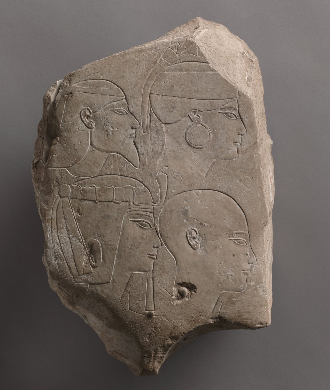ट्रायल पीस दोनों पक्षों पर काम किया, c.1391-1353 ईसा पूर्व द्वारा मिस्र का 18वां राजवंश Dy