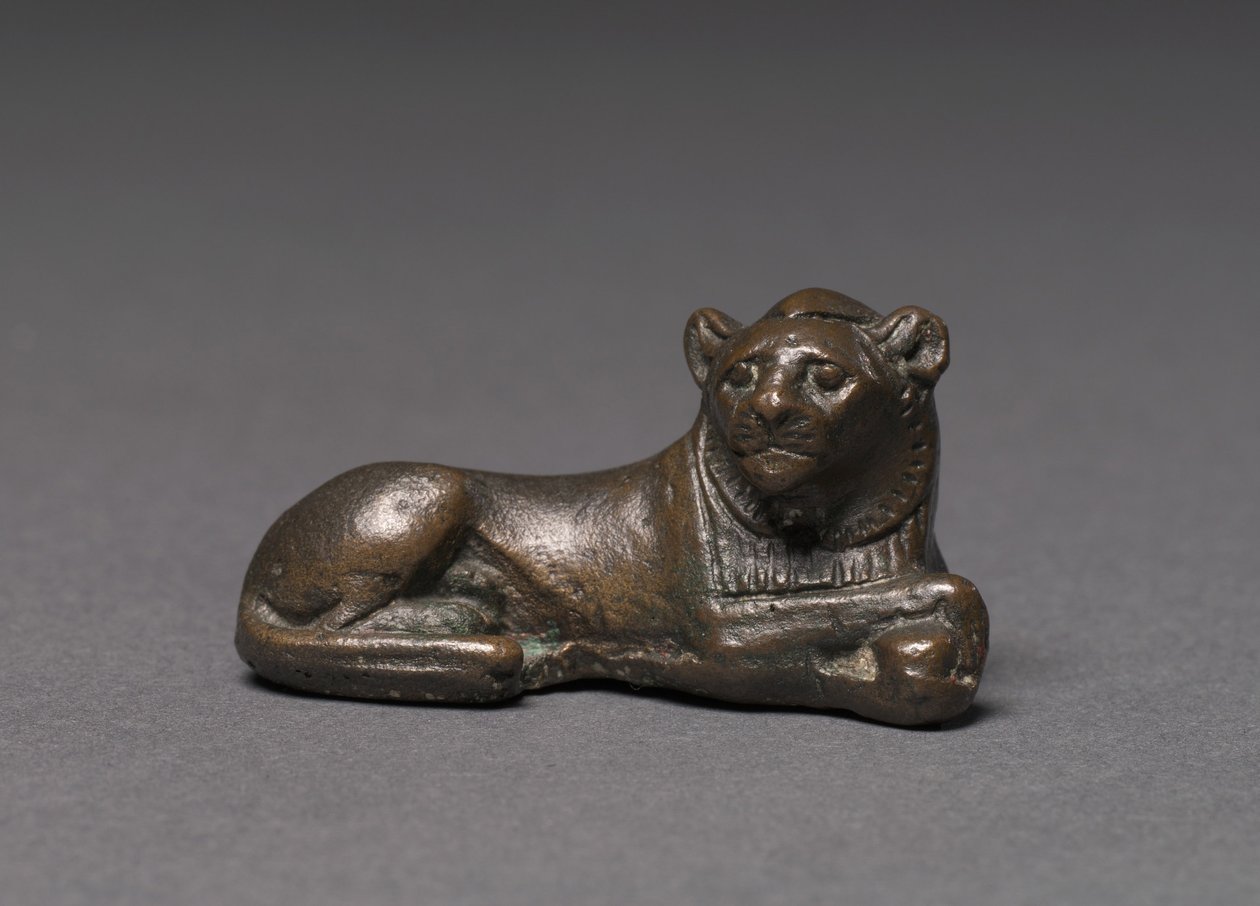 शेर के रूप में वजन, c.1391-1353 ईसा पूर्व द्वारा मिस्र का 18वां राजवंश Dy