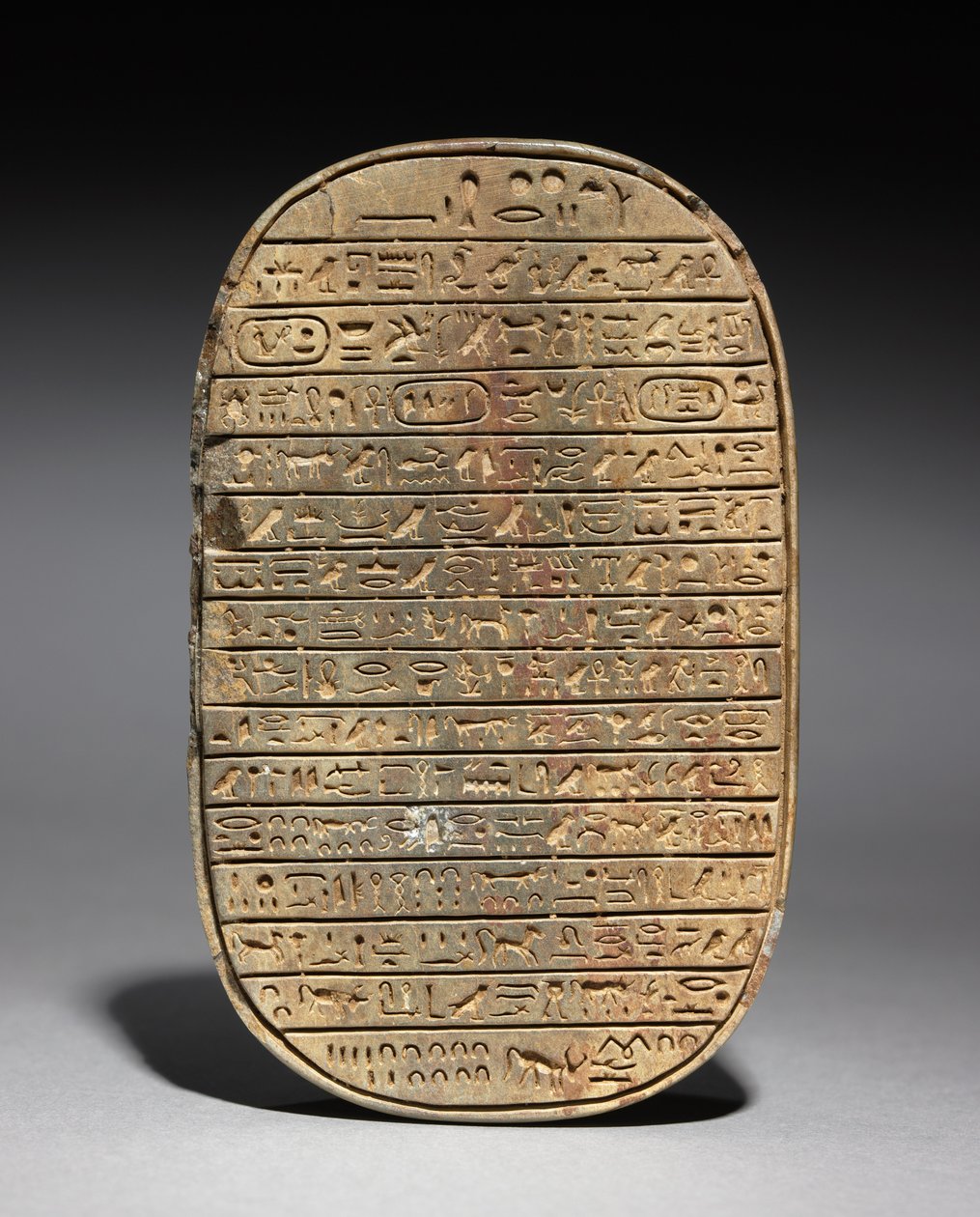 अमेनहोटेप III का जंगली बुल हंट स्कारब, c.1391-1353 ईसा पूर्व द्वारा मिस्र का 18वां राजवंश Dy
