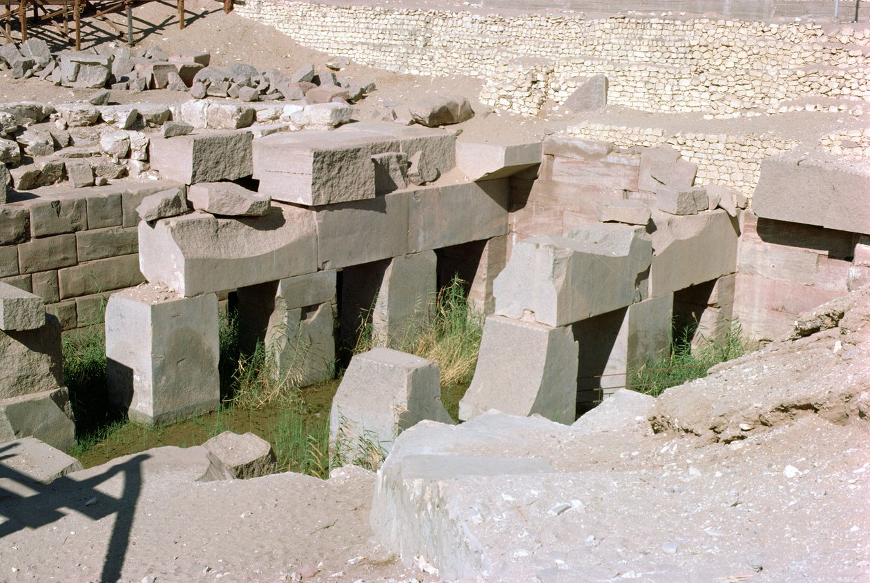 सेटी I का सेनोटाफ (c.1303-1290 ईसा पूर्व) न्यू किंगडम द्वारा मिस्र का 19 वां राजवंश