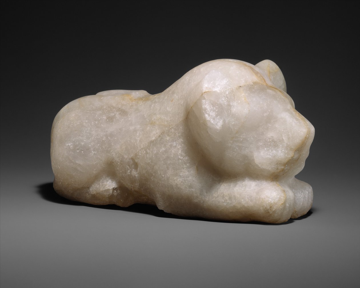 शेर शावक, c.3100-2900 ईसा पूर्व (क्वार्टजाइट) द्वारा मिस्र का पहला राजवंश