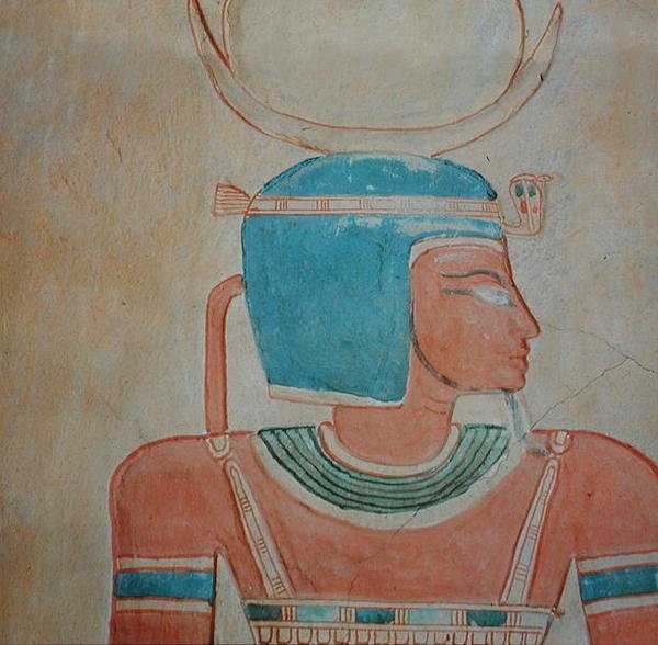 प्रिंस शेमस्वत II के बेटे, रामेसेस III (c.1187-1156 ईसा पूर्व) के मकबरे से देवता शेप्स, न्यू किंगडम (चित्रित चूना पत्थर) द्वारा मिस्र का 20 वां राजवंश