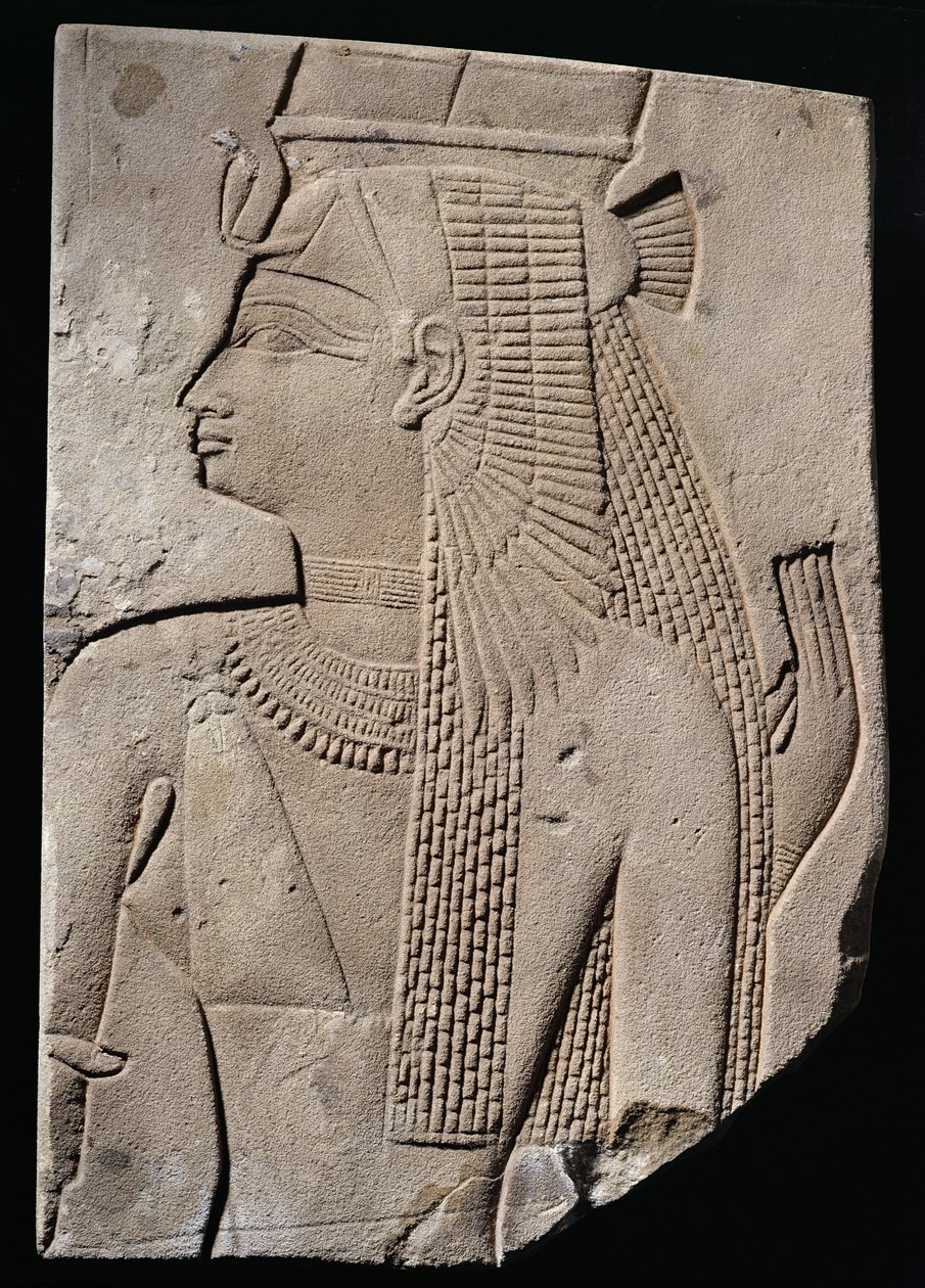 दिव्य कंसर्ट की राहत, लेट पीरियड, c.780-656 BC (बलुआ पत्थर) द्वारा मिस्र का 25 वां राजवंश
