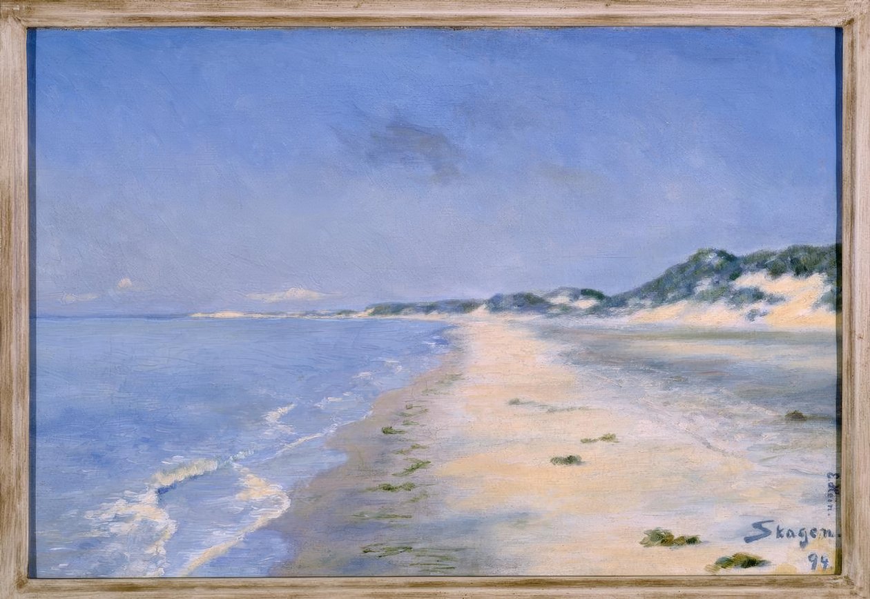E.Hein, Skagen में एक अद्भुत गर्मी का दिन द्वारा आयीन हीन
