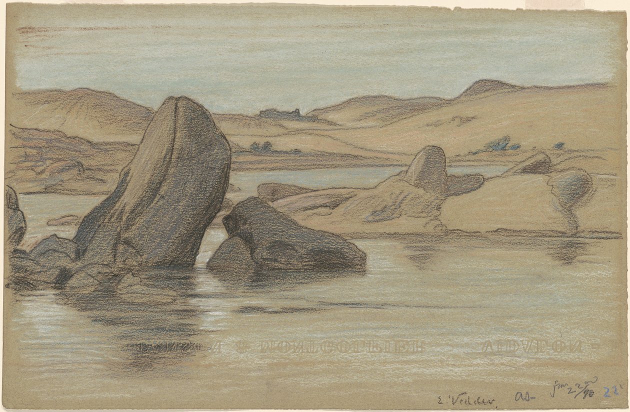 नील यात्रा, संख्या 22, 1890। द्वारा एलीहु वेडर