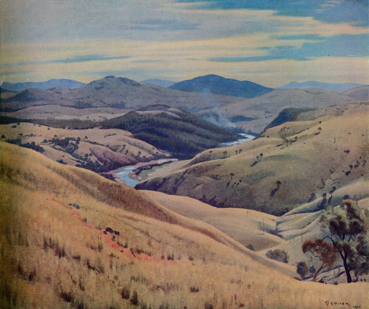 वीटांगरा, कैनबरा, 1937 द्वारा एलियथ लॉरिट्ज़ लेगनेयर ग्रुनेर