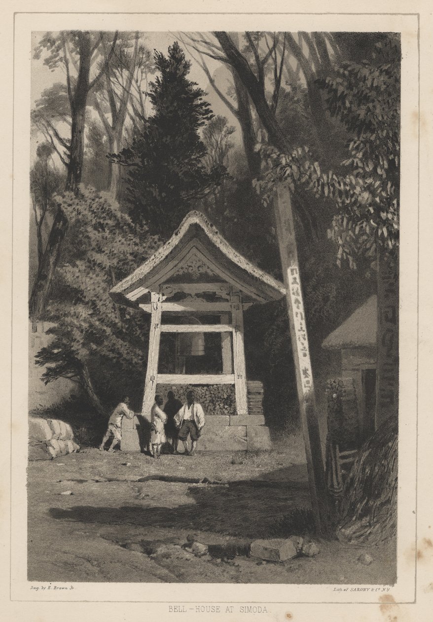 सिमोडा में बेल-सभा, 1855 द्वारा एलीपलेट ब्राउन