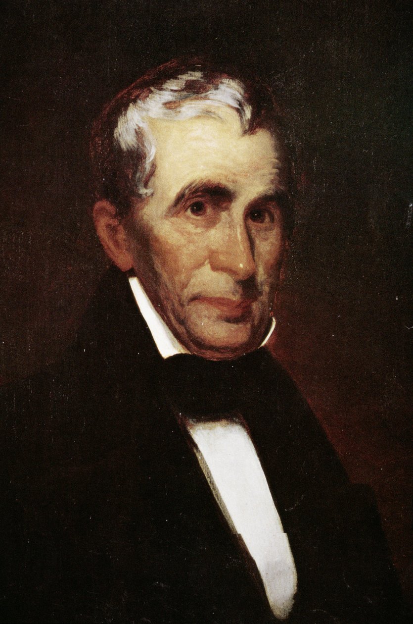 विलियम हेनरी हैरिसन (1773-1841) (रंग लिथो) द्वारा एलीफलेट फ्रेज़र एंड्रयूज