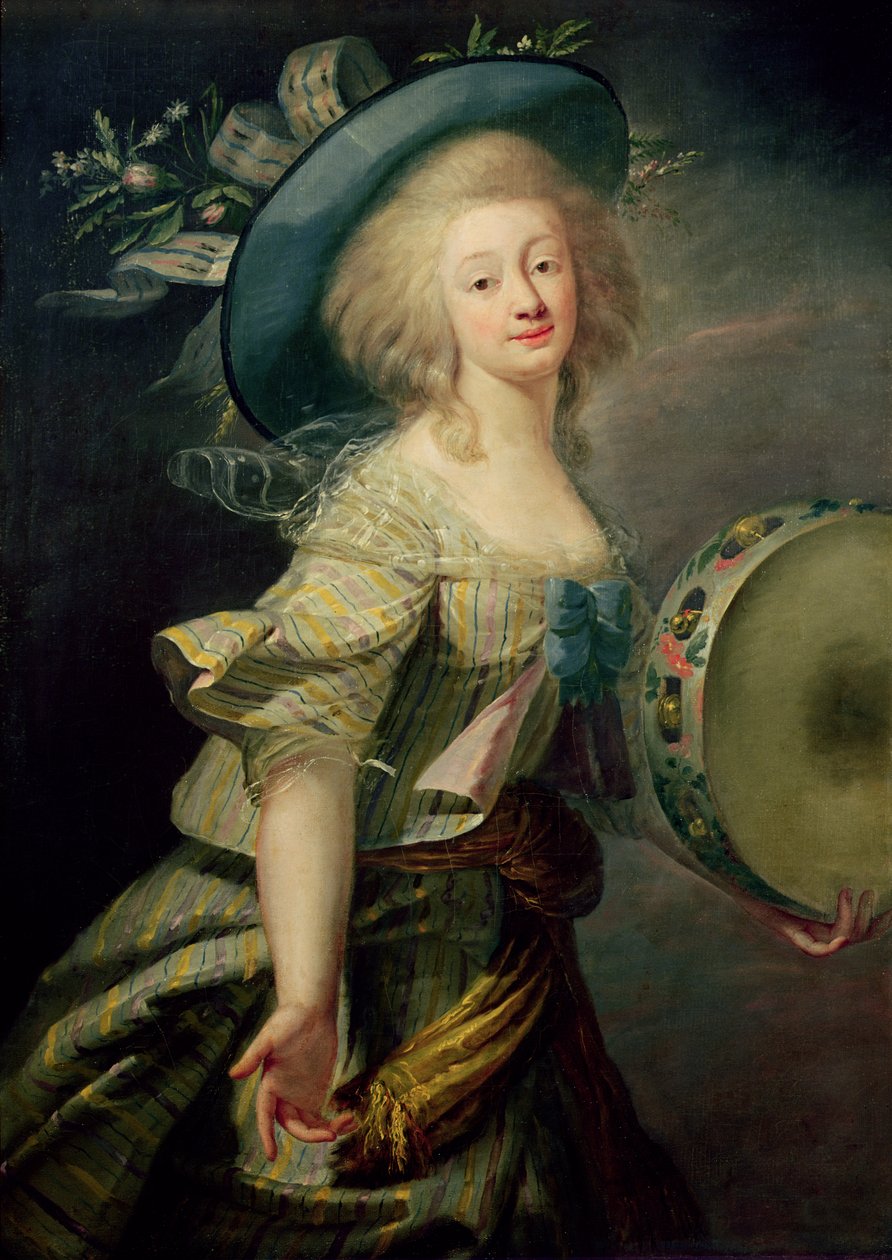 Marie-ऐनी डे के पोर्ट्रेट चाहते हैं (1710-1770), ला Camargo के रूप में जाना द्वारा एलिजाबेथ लुईस विगि लेब्रुन