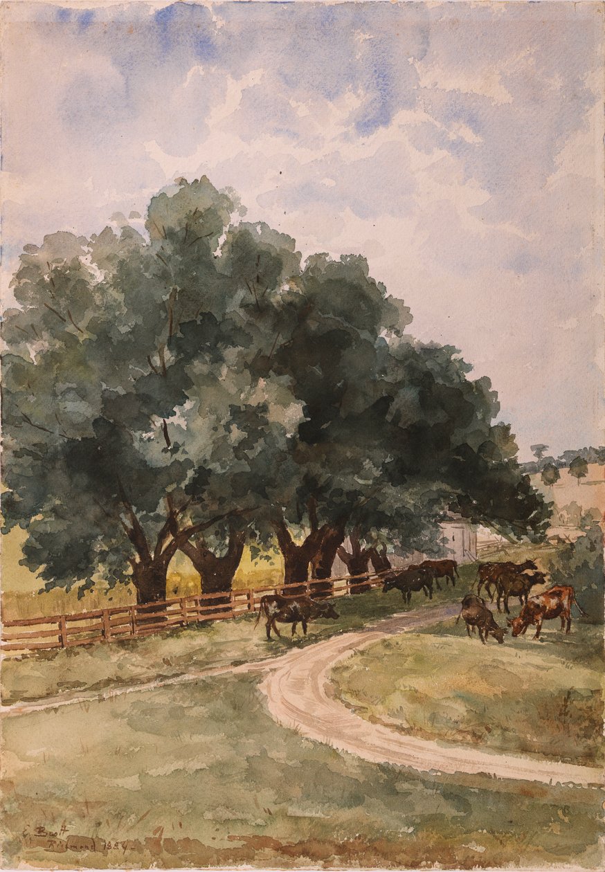 रिचमंड, 1884। द्वारा एलिजाबेथ बूट ड्वेनएक