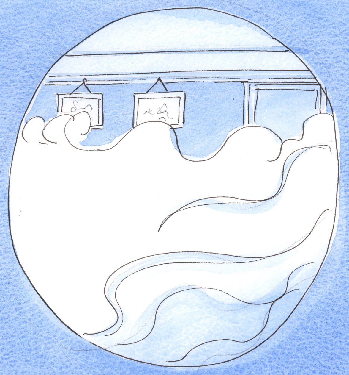 जब कोई आत्मा ईश्वर की कृपा (लगभग एक बाढ़ के कमरे की तरह) से भरी होती है, तो उस व्यक्ति के जीवन में हर चीज और हर कोई ईश्वर द्वारा &39;छुआ&39; जाता है, साथ ही वह व्यक्ति जिसने &39;दरवाजा&39; खोला, 2003 (w - co) द्वारा एलिजाबेथ वांगो