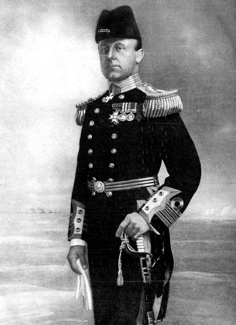 एडमिरल सर जॉन रशवर्थ जेलिसो, कमांडर-इन-चीफ, प्रथम विश्व युद्ध, 1914 द्वारा इलियट और फ्राई