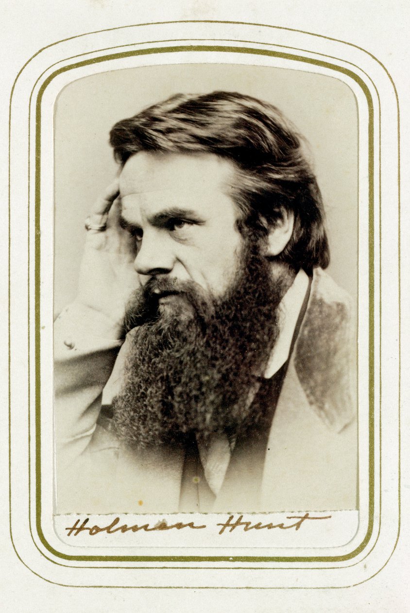 विलियम होल्मन हंट, अंग्रेजी कलाकार, 1865 द्वारा इलियट और फ्राई