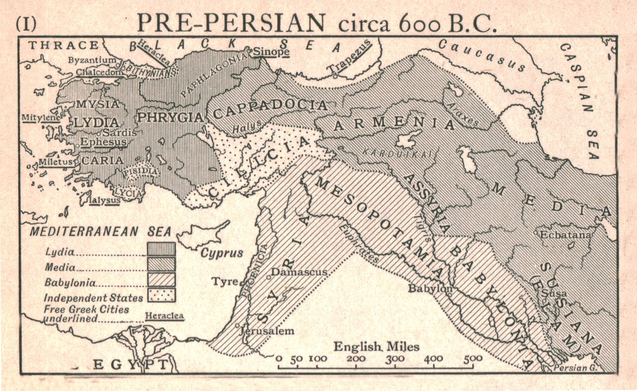 प्री-फ़ारसी, लगभग 600 ईसा पूर्व, c1915। द्वारा एमरी वाकर लिमिटेड