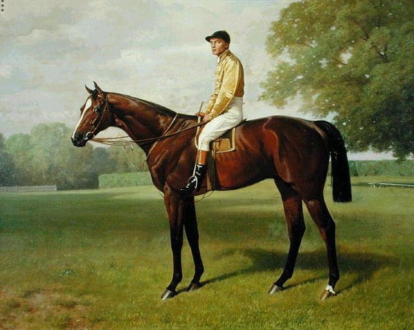 "फ्लाइंग फॉक्स", 1899 डर्बी के विजेता, 1899 द्वारा एमिल एडम