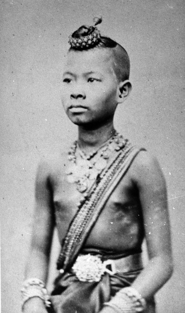 वियतनामी या कंबोडियन बॉय, c.1870s द्वारा एमिल गसेल
