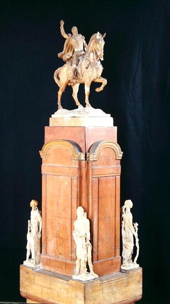 स्मारक के लिए जनरल कार्लोस मारिया डे अल्वियर (1788-1852) (लकड़ी और प्लास्टर) द्वारा एमिल एंटोनी बोरडेल