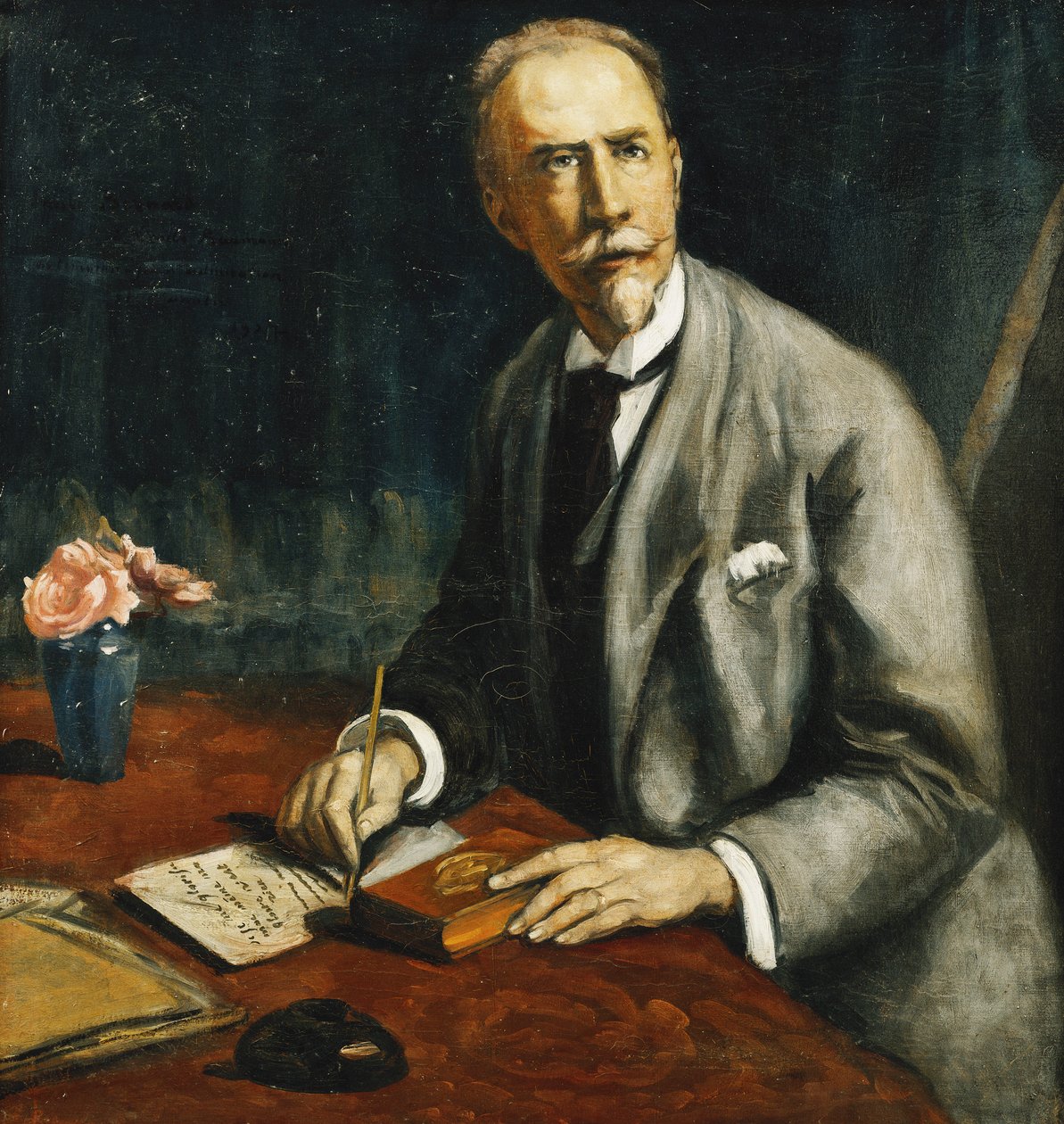 एमिल बाउमन का चित्र; पोर्ट्रेट डी "एमिल बाउमन, 1927 द्वारा एमिल बर्नार्ड