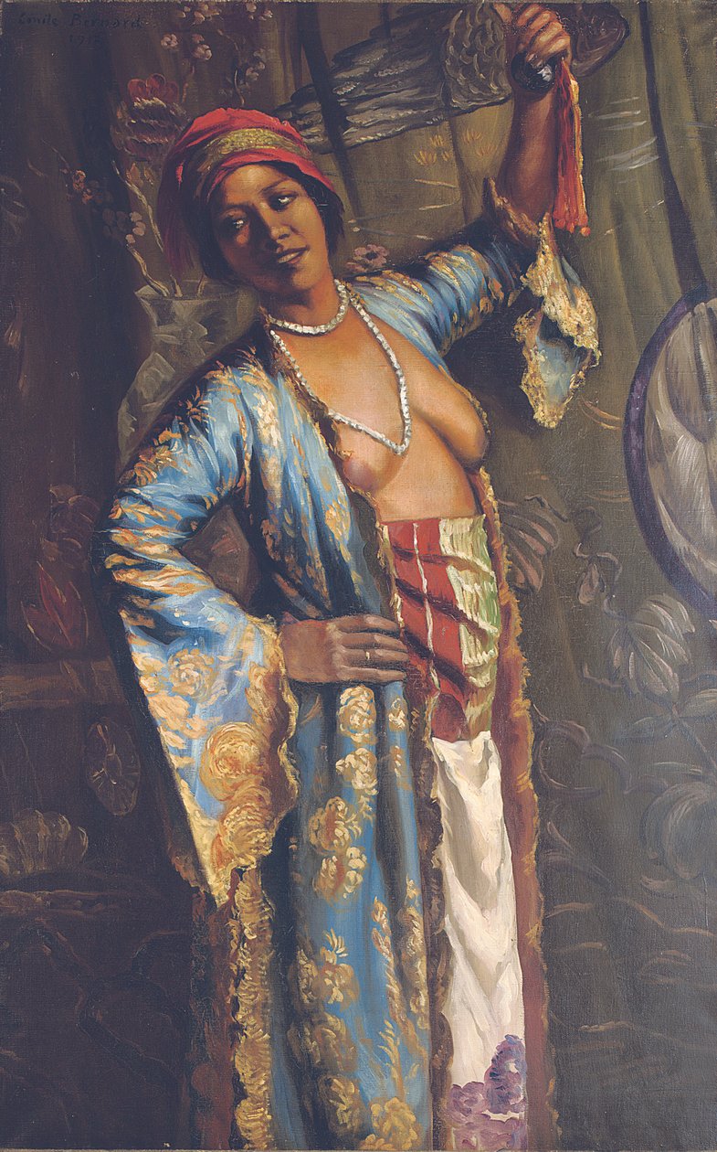 द एक्सोटिक डांसर, 1915 द्वारा एमिल बर्नार्ड