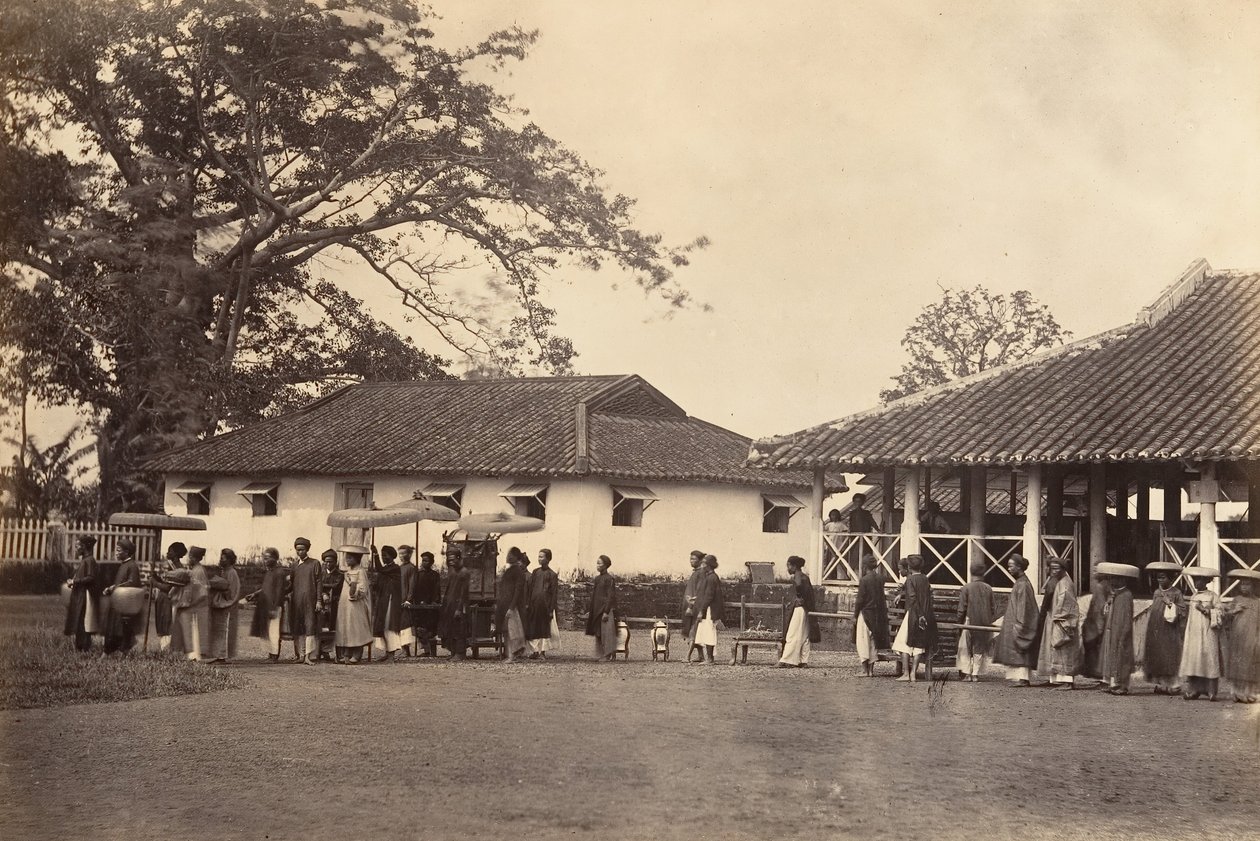 शादी की बारात, कोचिनचिना, 1866। द्वारा एमिल गसेल
