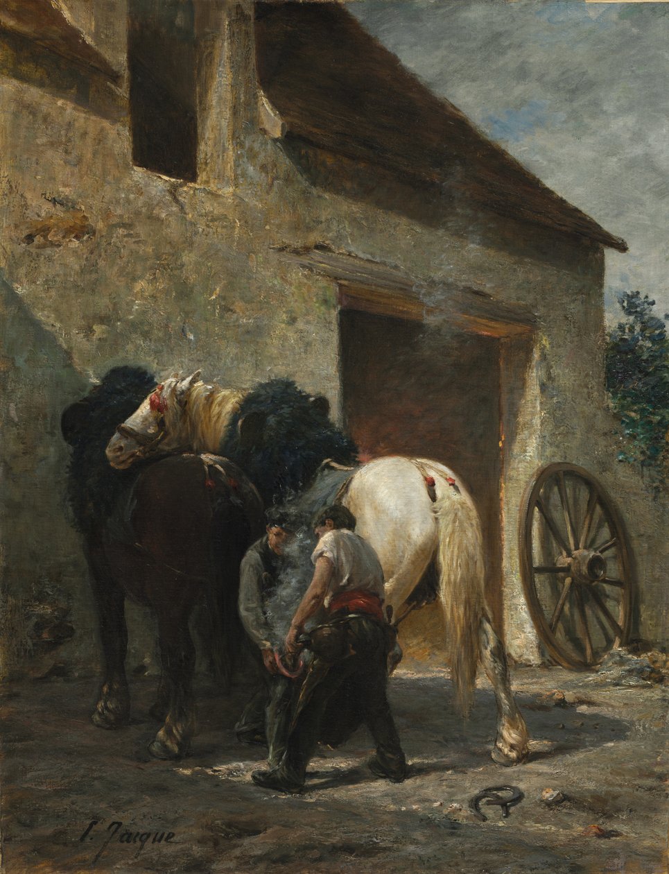 लोहार, 1887 के बाद। द्वारा एमिल जाक