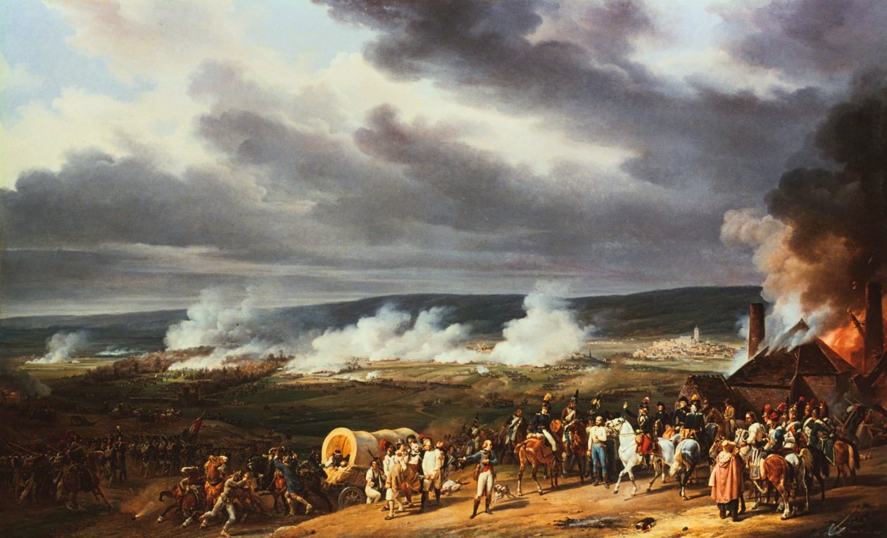 जेम्पस की लड़ाई, 1792, 1821। द्वारा एमिल जीन होरेस वर्नेट
