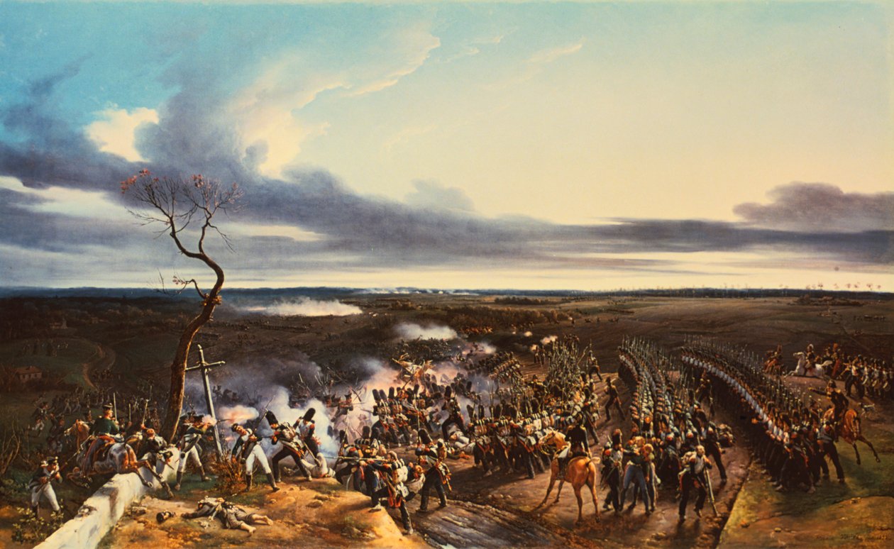 11 फरवरी, 1814, 1822 को मोंटमिरिल की लड़ाई। द्वारा एमिल जीन होरेस वर्नेट