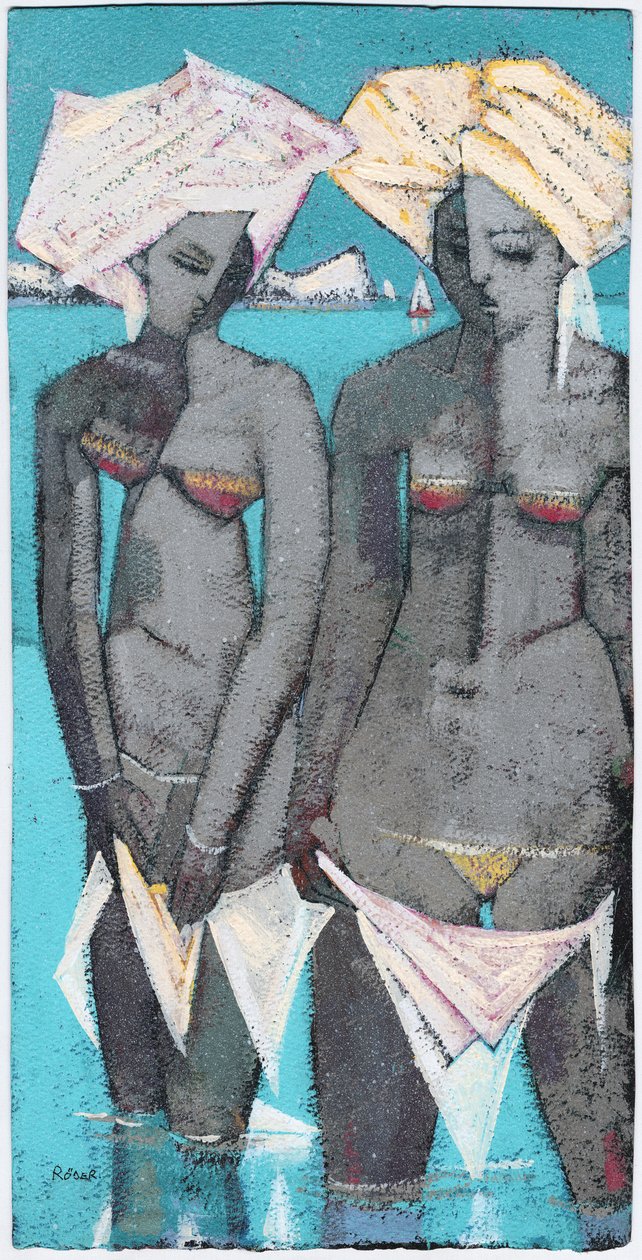 समुद्र तट पर (तेल) द्वारा एंड्रे रोडर