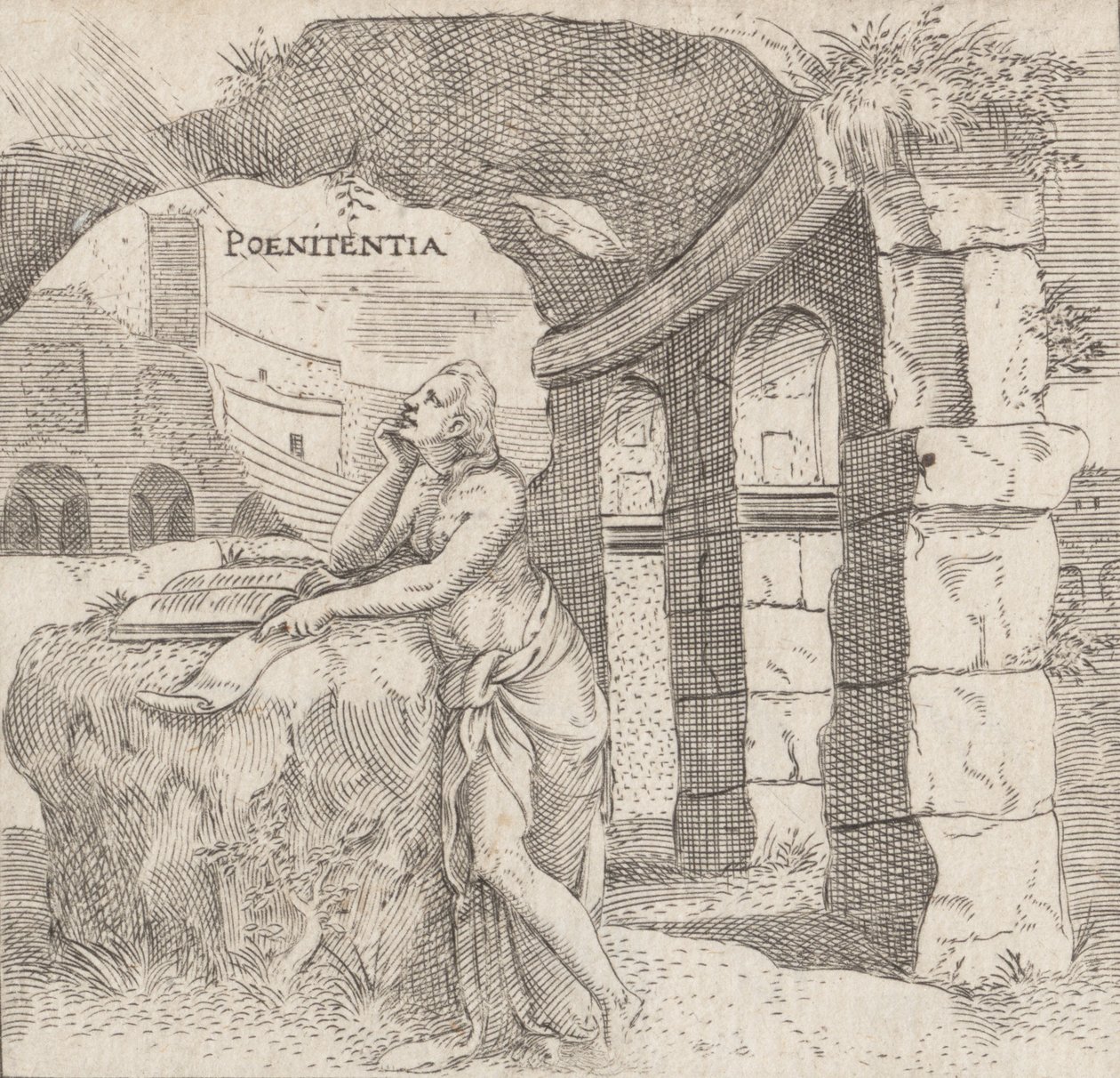 तपस्या तपस्या, सीए। 1545-50। द्वारा Enea विको