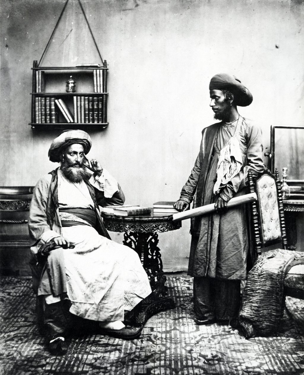 बेने इज़राइल शिक्षक, c.1856 द्वारा अंग्रेजी फोटोग्राफर