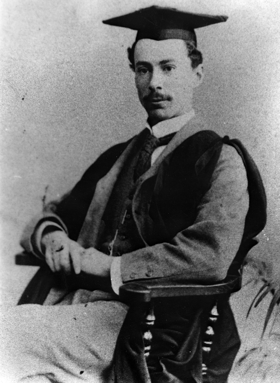 बर्ट्रेंड रसेल, c.1895 द्वारा अंग्रेजी फोटोग्राफर