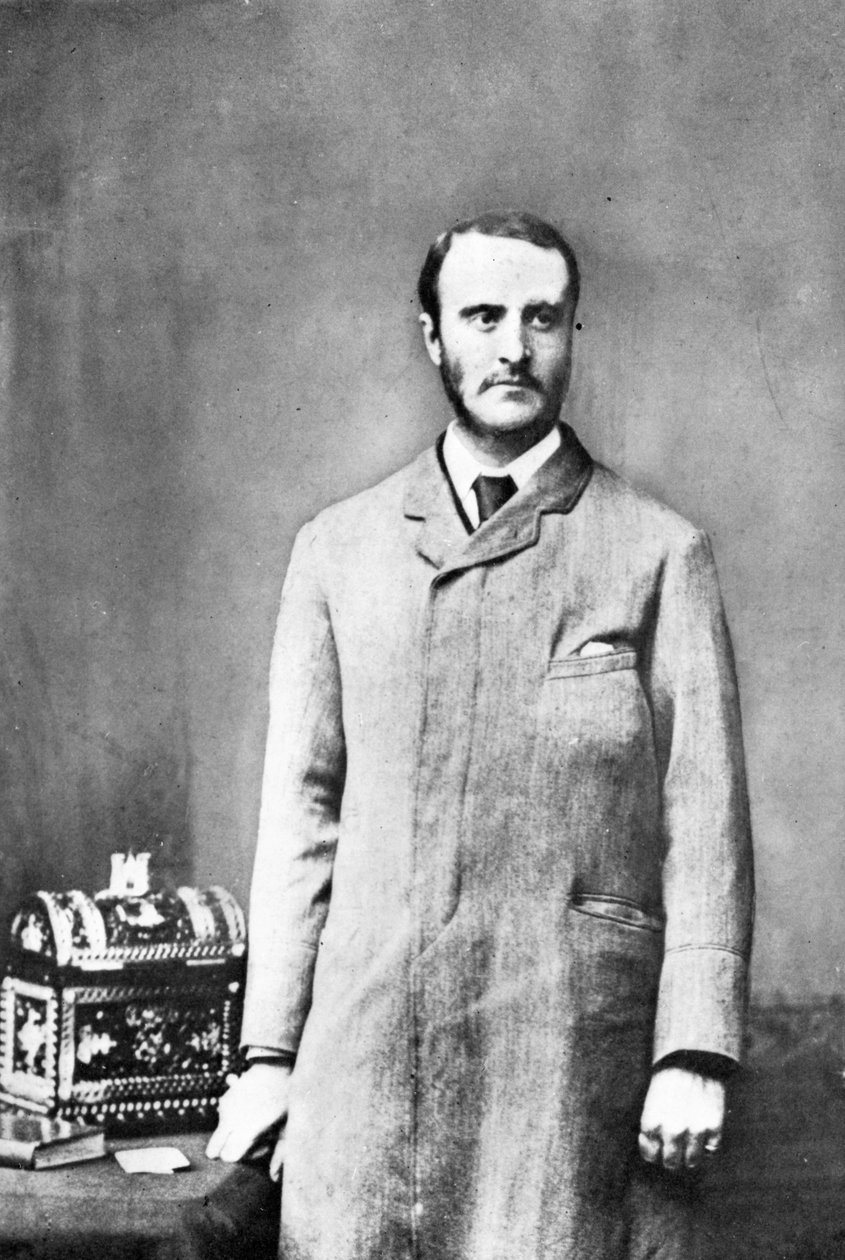 चार्ल्स स्टीवर्ट पर्नेल, 1881 द्वारा अंग्रेजी फोटोग्राफर